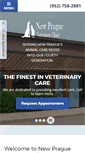 Mobile Screenshot of newpragueveterinaryclinic.com